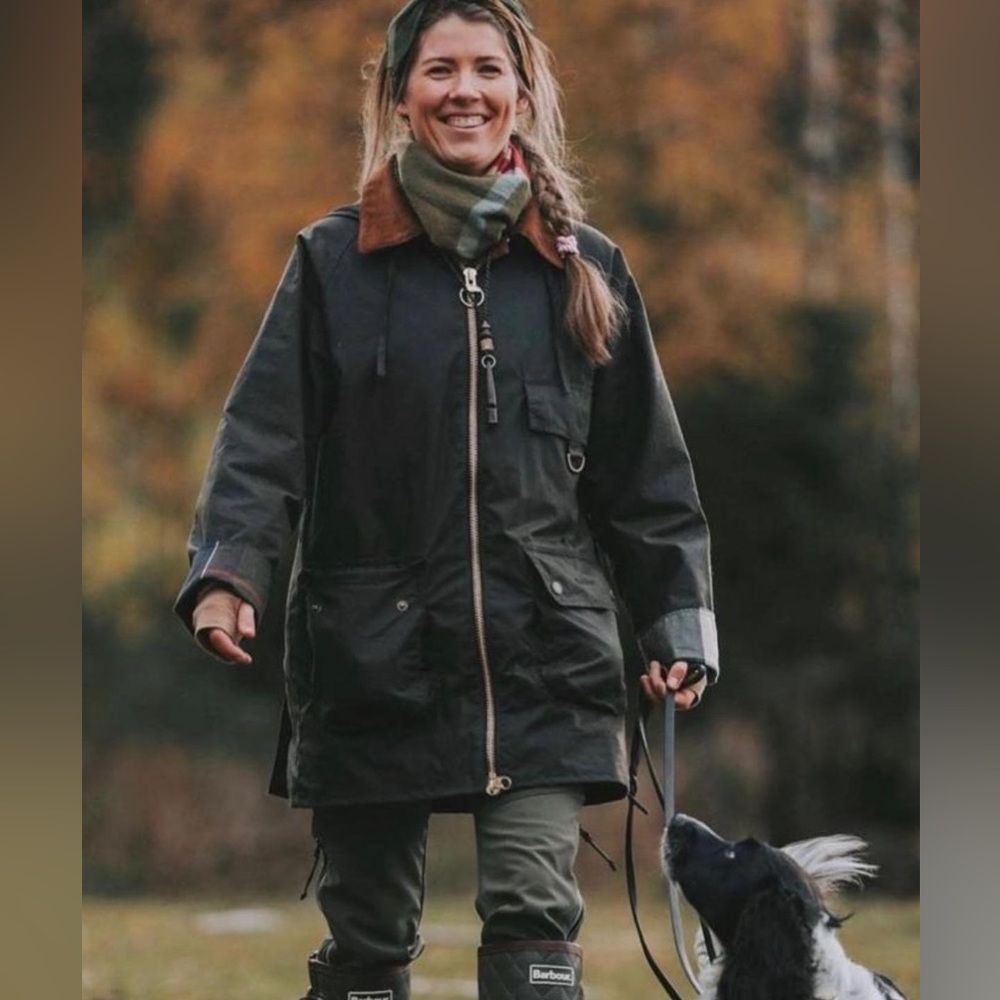 Barbour Highclere Waxed Jacket - image 1